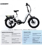 Z3 KEMOWAY Vélo pliant à assistance électrique
