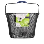 Panier avant mtal noir amovible 12 litres 